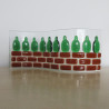 Ten Green Bottles freestanding wave art