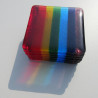 Set of 6 Chunky Rainbow Coasters