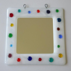 Colourful Dotty Mirror