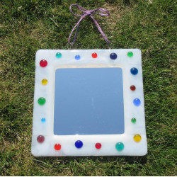 Colourful Dotty Mirror