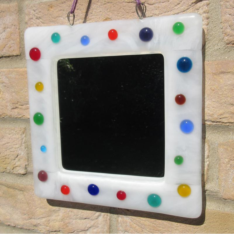 Colourful Dotty Mirror