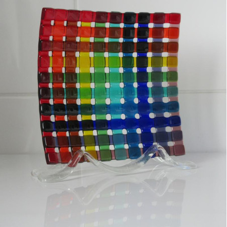 Large Rainbow Lattice Dish