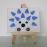 Hedgehog on Mini Easel