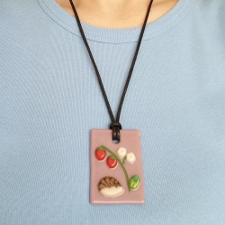 Hedgehog Necklace