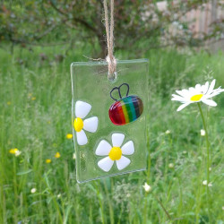 Rainbow Bee Suncatcher