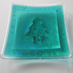 Luminescent Christmas Tree Dish