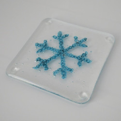 Christmas Snowflake Coaster