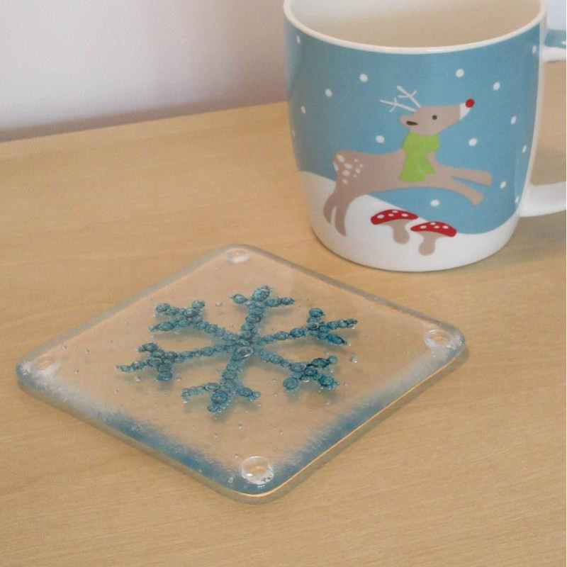 Christmas Snowflake Coaster