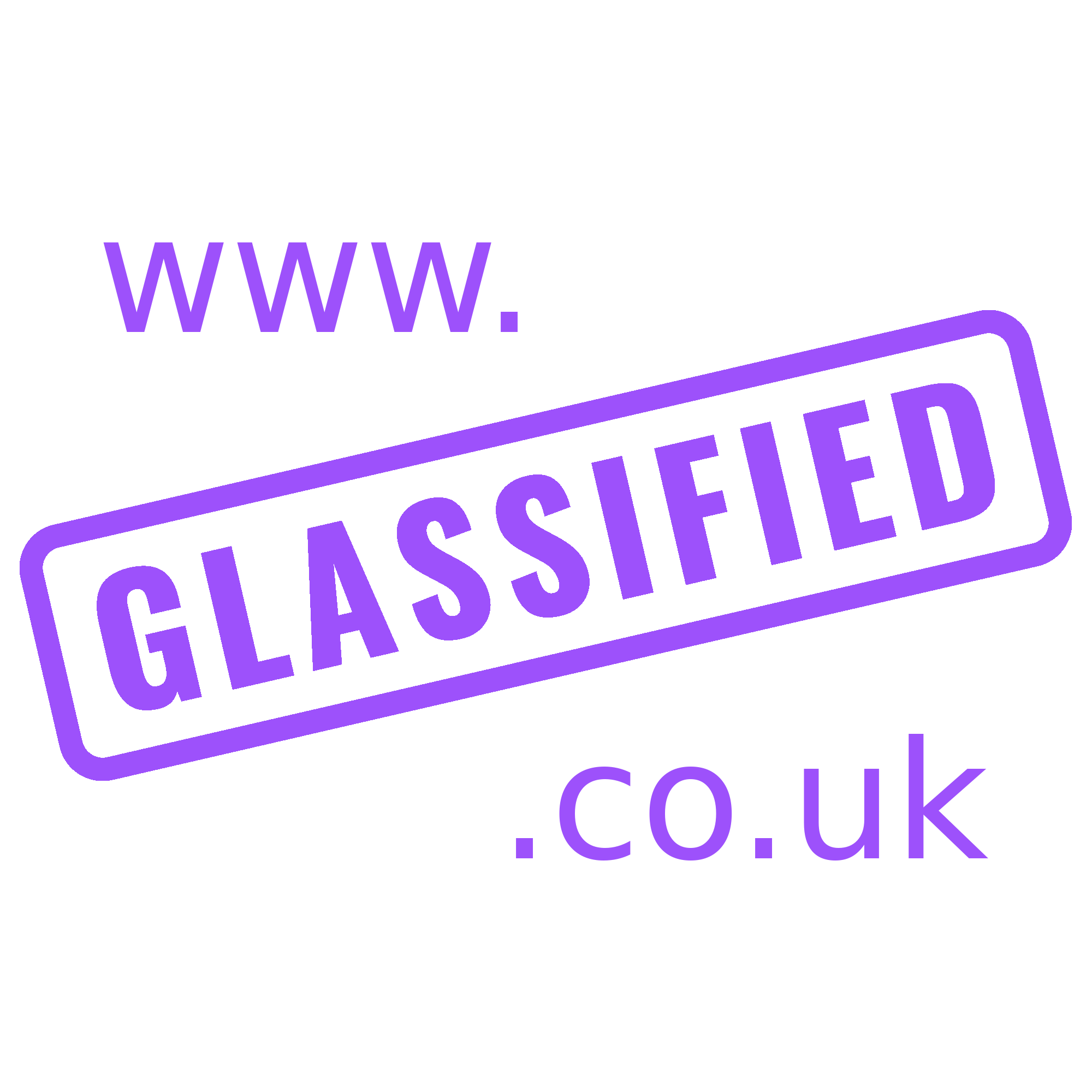 Glassified web logo